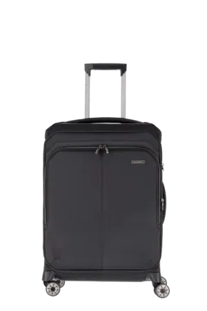 Vali Travelite PRIIMA màu Đen và kích thước M - Mặt trước